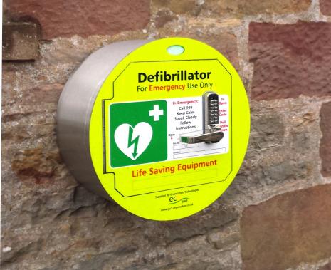 Stainless Steel Defibrillator Cabinet